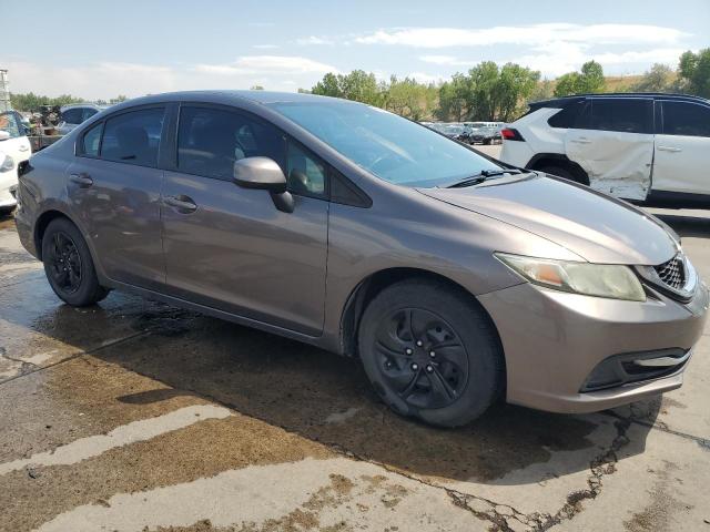 19XFB2F57DE271475 - 2013 HONDA CIVIC LX GRAY photo 4