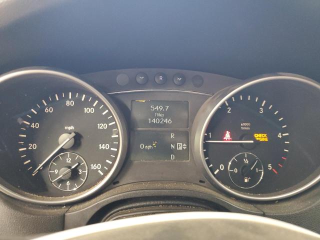 4JGBB22E98A420493 - 2008 MERCEDES-BENZ ML 320 CDI BLACK photo 9