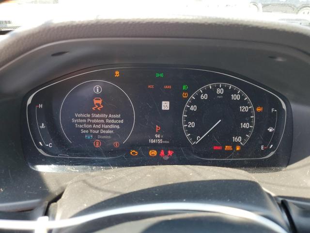 1HGCV1F57JA095113 - 2018 HONDA ACCORD EXL WHITE photo 9