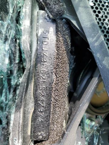 5TDJZ3DC2LS247974 - 2020 TOYOTA SIENNA LE მწვანე ფოტო 14