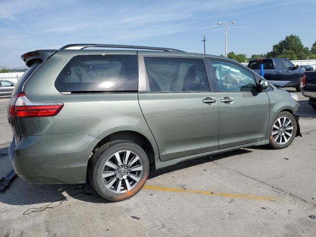 5TDJZ3DC2LS247974 - 2020 TOYOTA SIENNA LE მწვანე ფოტო 3