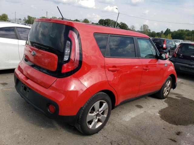 KNDJN2A20K7004951 - 2019 KIA SOUL RED photo 3