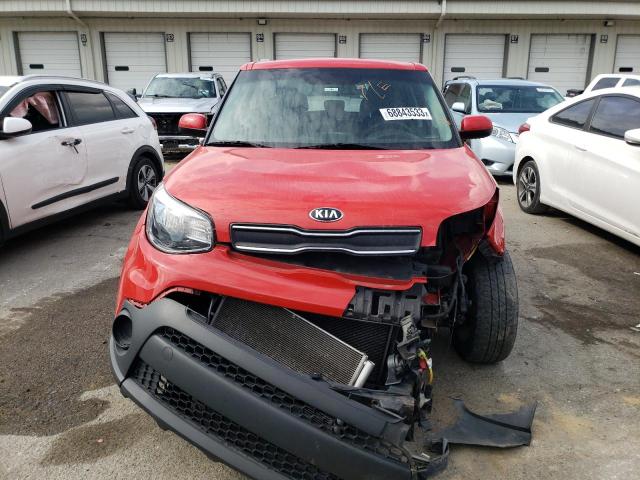 KNDJN2A20K7004951 - 2019 KIA SOUL RED photo 5