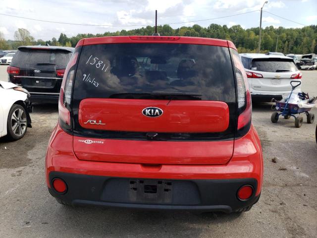 KNDJN2A20K7004951 - 2019 KIA SOUL RED photo 6