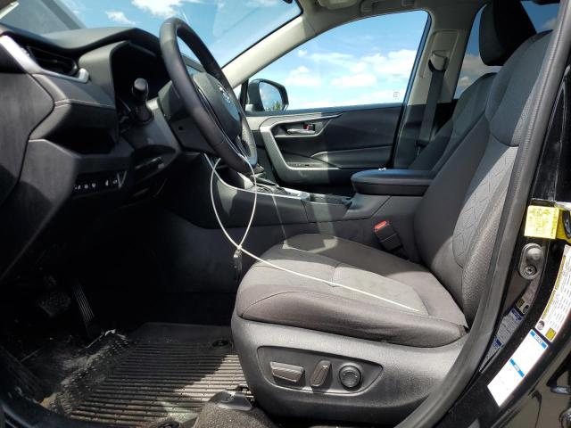2T3P1RFV4MC203351 - 2021 TOYOTA RAV4 XLE BLACK photo 7