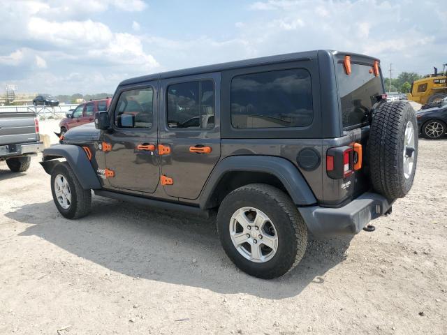 1C4HJXDG9JW111001 - 2018 JEEP WRANGLER U SPORT Серый фото 2