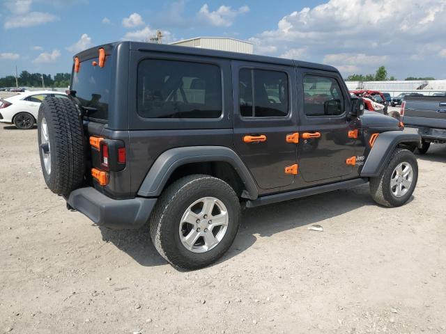 1C4HJXDG9JW111001 - 2018 JEEP WRANGLER U SPORT Серый фото 3
