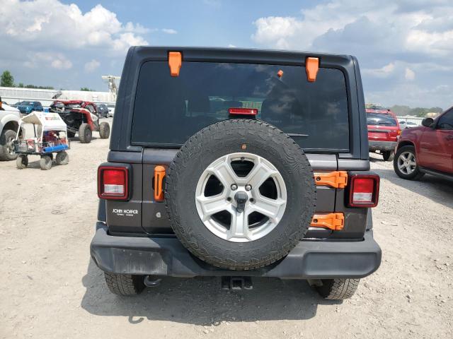 1C4HJXDG9JW111001 - 2018 JEEP WRANGLER U SPORT Серый фото 6