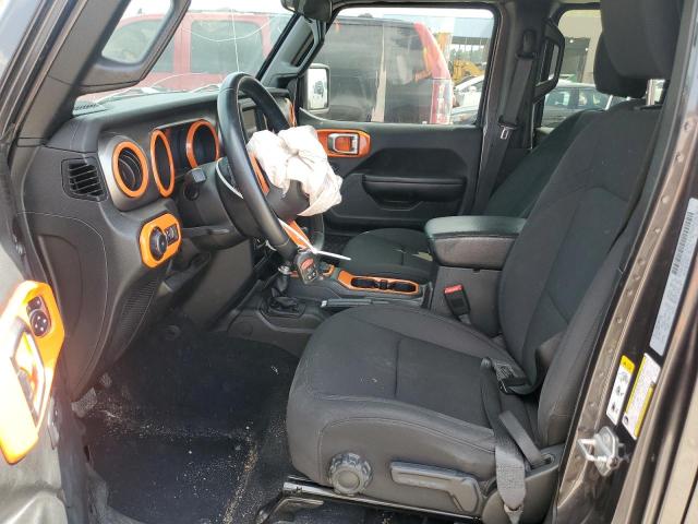 1C4HJXDG9JW111001 - 2018 JEEP WRANGLER U SPORT Серый фото 7