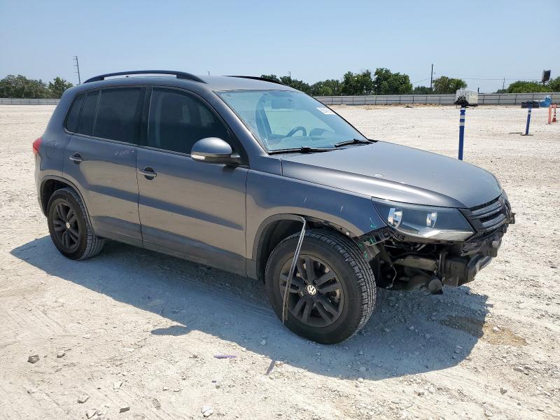 WVGAV7AXXFW558241 - 2015 VOLKSWAGEN TIGUAN S GRAY photo 4