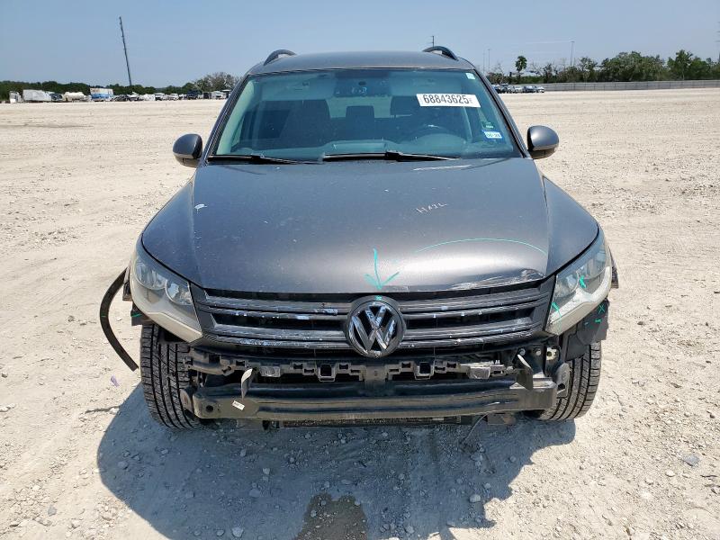 WVGAV7AXXFW558241 - 2015 VOLKSWAGEN TIGUAN S GRAY photo 5