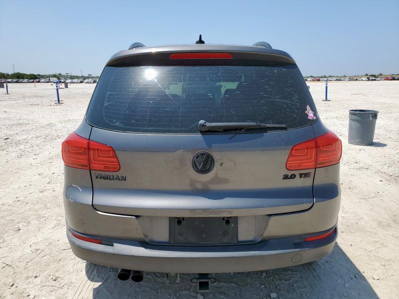 WVGAV7AXXFW558241 - 2015 VOLKSWAGEN TIGUAN S GRAY photo 6