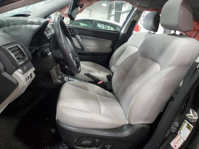 JF2SJAEC1HH504022 - 2017 SUBARU FORESTER 2.5I PREMIUM 灰色 照片 7