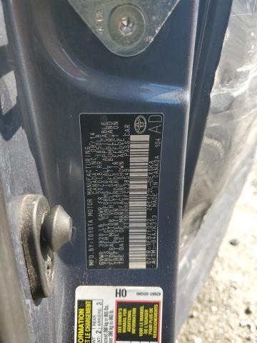 2T1BURHEXFC238549 - 2015 TOYOTA COROLLA L 蓝色 照片 12