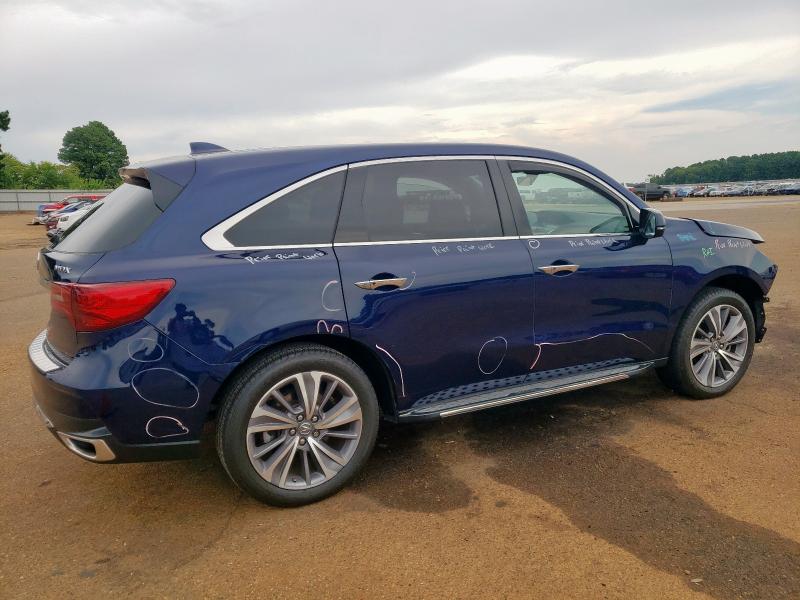 5J8YD3H55JL002367 - 2018 ACURA MDX TECHNOLOGY Blau Foto 3
