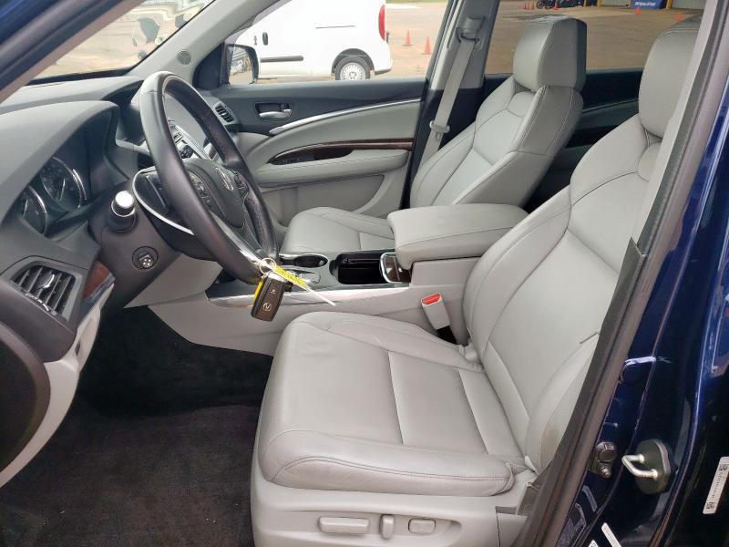 5J8YD3H55JL002367 - 2018 ACURA MDX TECHNOLOGY Blau Foto 7