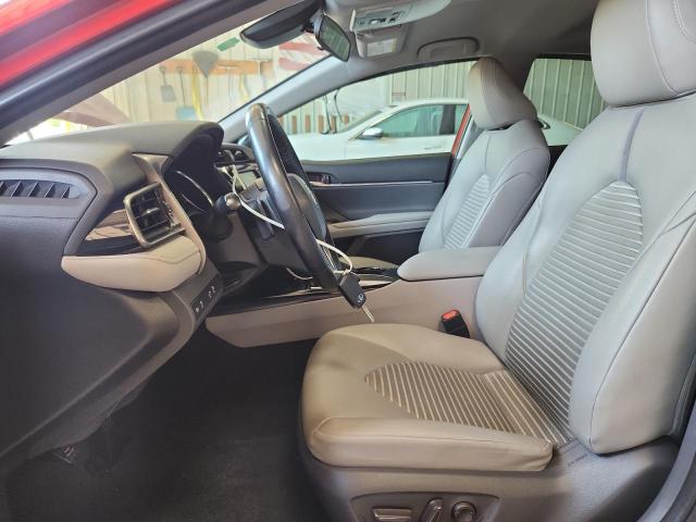 4T1B11HK1KU293755 - 2019 TOYOTA CAMRY L RED photo 7