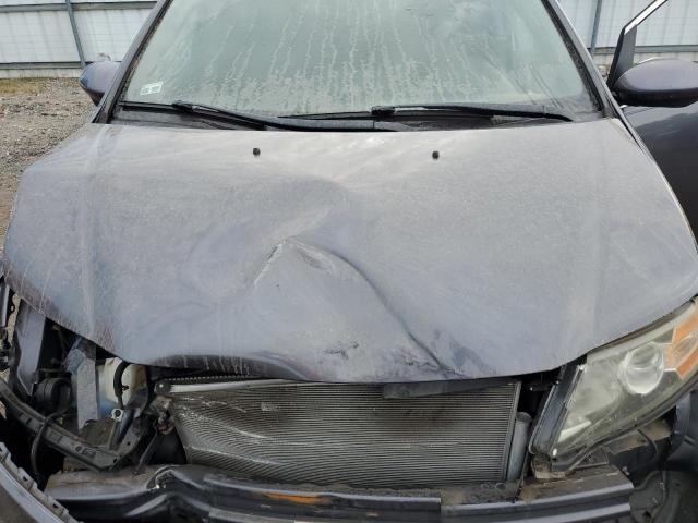 5FNRL5H68GB072385 - 2016 HONDA ODYSSEY EXL GRAY photo 12