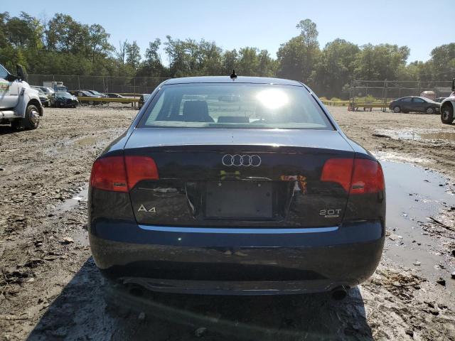 WAUDF78E48A026905 - 2008 AUDI A4 2.0T QUATTRO BLACK photo 6