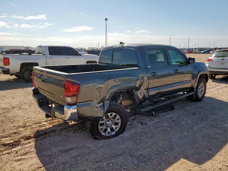 3TMAZ5CNXJM073874 - 2018 TOYOTA TACOMA DOUBLE CAB CHARCOAL photo 3