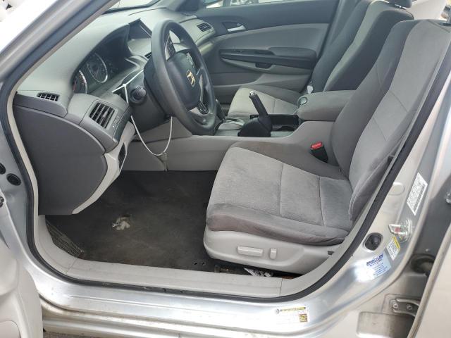 JHMCP26418C053443 - 2008 HONDA ACCORD LXP SILVER photo 7