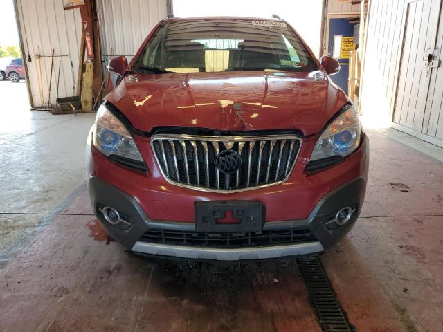 KL4CJFSBXEB779036 - 2014 BUICK ENCORE CONVENIENCE ბურგუნდია ფოტო 5
