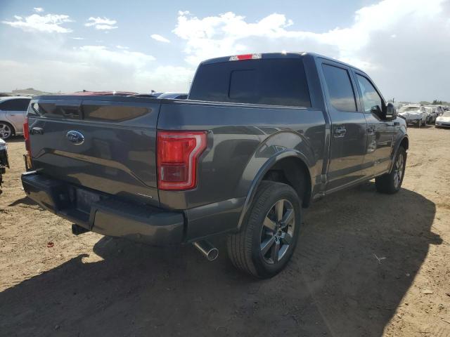 1FTEW1EF0GKD91057 - 2016 FORD F150 SUPERCREW GRAY photo 3