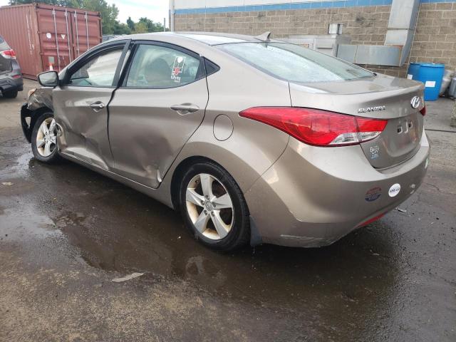 5NPDH4AE5DH384331 - 2013 HYUNDAI ELANTRA GLS TAN photo 2