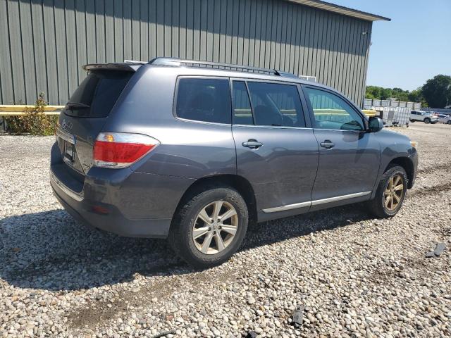 5TDBK3EH9DS279020 - 2013 TOYOTA HIGHLANDER BASE أزرق صورة 3