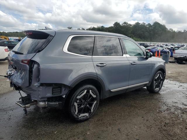 5XYP6DGC7RG474927 - 2024 KIA TELLURIDE S GRAY photo 3