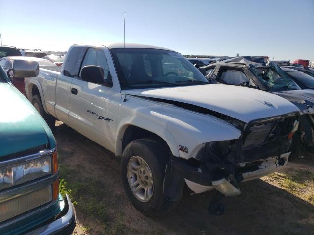 1B7GG22N0YS568523 - 2000 DODGE DAKOTA BAS WHITE photo 4