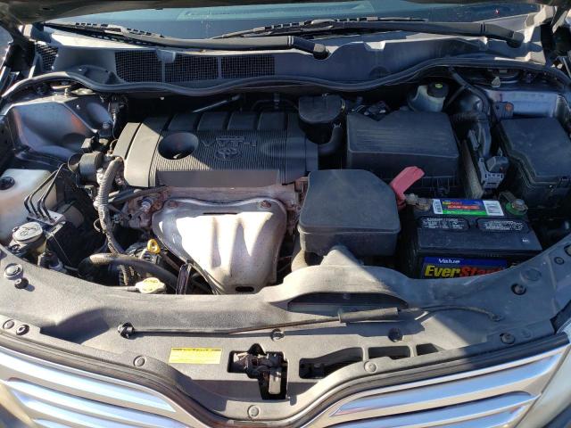 4T3BA3BB0AU010711 - 2010 TOYOTA VENZA GRAY photo 11