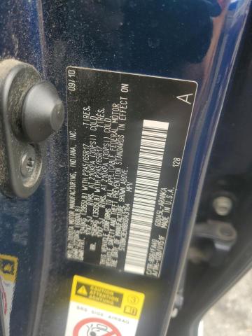 5TDBK3EH8BS043164 - 2011 TOYOTA HIGHLANDER BASE Blau Foto 13