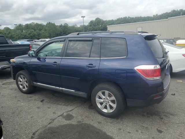 5TDBK3EH8BS043164 - 2011 TOYOTA HIGHLANDER BASE Blau Foto 2