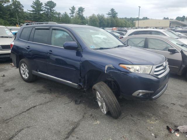 5TDBK3EH8BS043164 - 2011 TOYOTA HIGHLANDER BASE Blau Foto 4