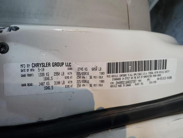 2A4RR5D16AR337397 - 2010 CHRYSLER TOWN & COU TOURING Ağ foto 13