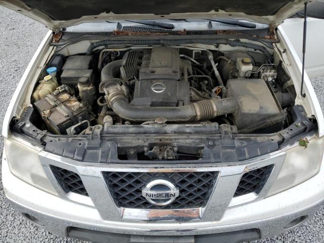 1N6AD0EV6AC403118 - 2010 NISSAN FRONTIER CREW CAB SE WHITE photo 11