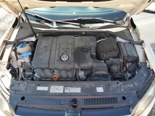 1VWBP7A35DC098370 - 2013 VOLKSWAGEN PASSAT SE WHITE photo 11