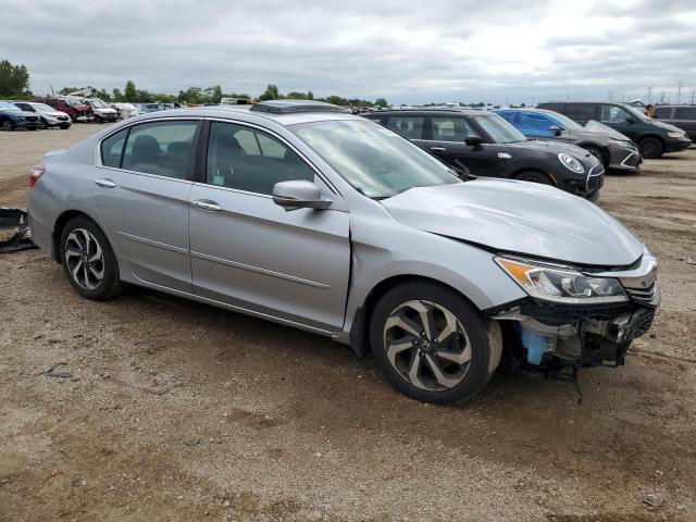 1HGCR2F76GA010864 - 2016 HONDA ACCORD EX 银色 照片 4