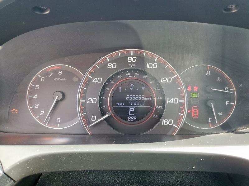 1HGCT2B88FA000965 - 2015 HONDA ACCORD EXL WHITE photo 9