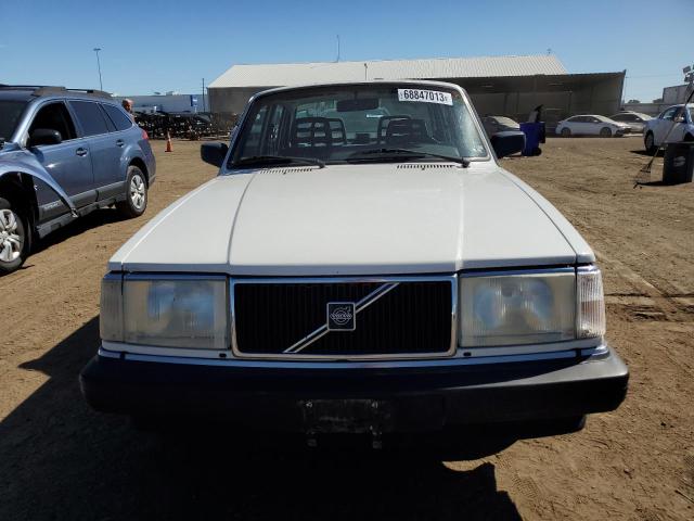 YV1AS8310P1481772 - 1993 VOLVO 240 WHITE photo 5