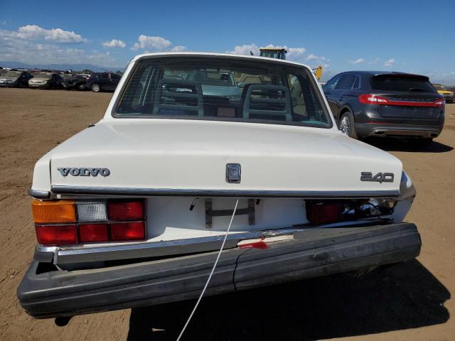 YV1AS8310P1481772 - 1993 VOLVO 240 WHITE photo 6