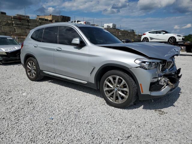 5UXTR9C56KLR10301 - 2019 BMW X3 XDRIVE30I SILVER photo 4