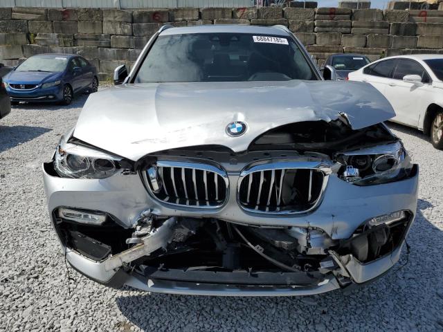 5UXTR9C56KLR10301 - 2019 BMW X3 XDRIVE30I SILVER photo 5
