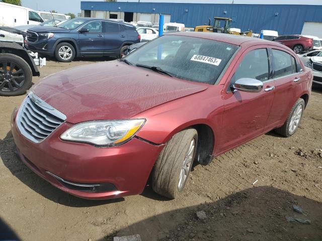 1C3CCBCG8EN179282 - 2014 CHRYSLER 200 LIMITED RED photo 1