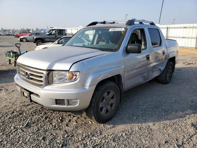 5FPYK1F22DB018395 - 2013 HONDA RIDGELINE RT SILVER photo 1