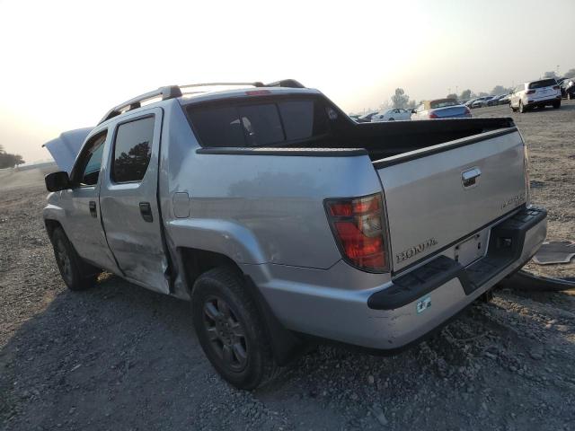 5FPYK1F22DB018395 - 2013 HONDA RIDGELINE RT SILVER photo 2