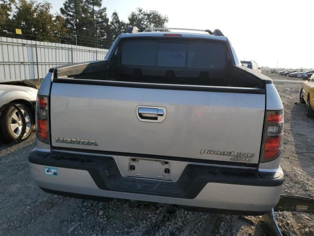 5FPYK1F22DB018395 - 2013 HONDA RIDGELINE RT SILVER photo 6