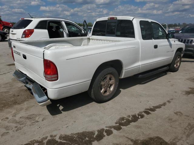 1B7GL32X92S603876 - 2002 DODGE DAKOTA SPORT WHITE photo 3