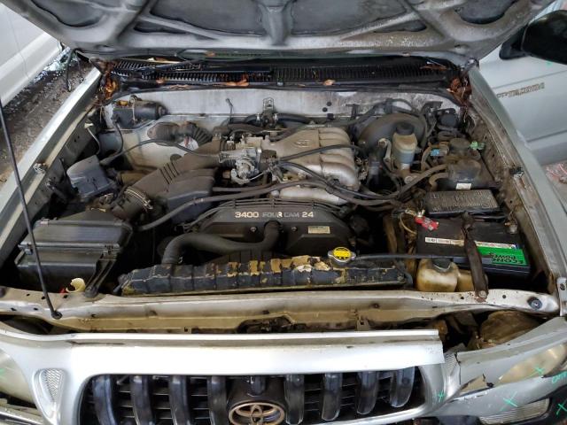 5TEGN92N21Z879743 - 2001 TOYOTA TACOMA DOUBLE CAB PRERUNNER TAN photo 11